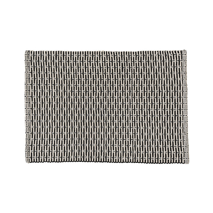 Rectangular placemat made of textured waffle weave Stornfield