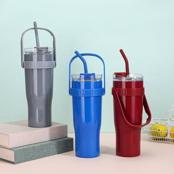Women's drinking cup with straw Stornfield