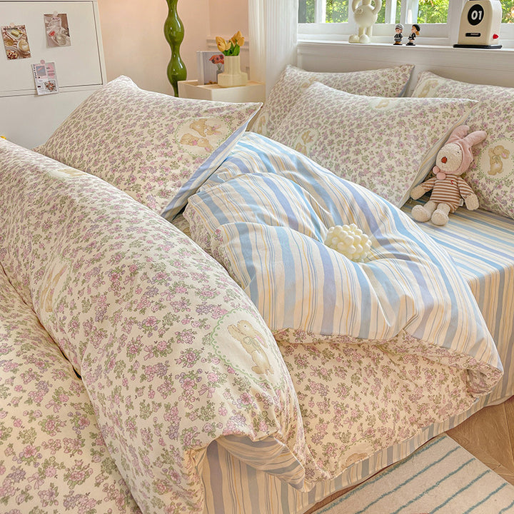 Elegant Textured Bed Linen Set