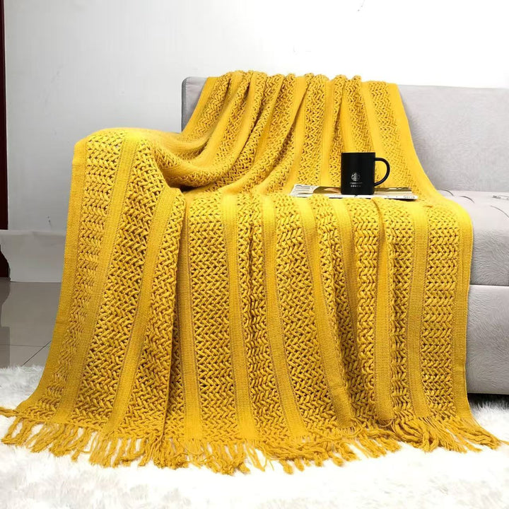Home Decorative Knit Blanket