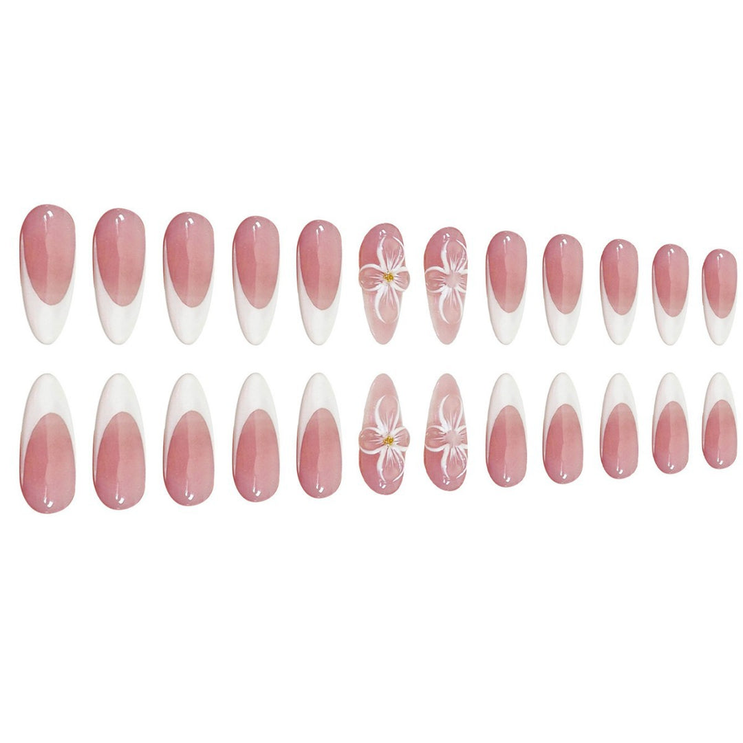 Elegant Artistic Press-On Nail Set Stornfield
