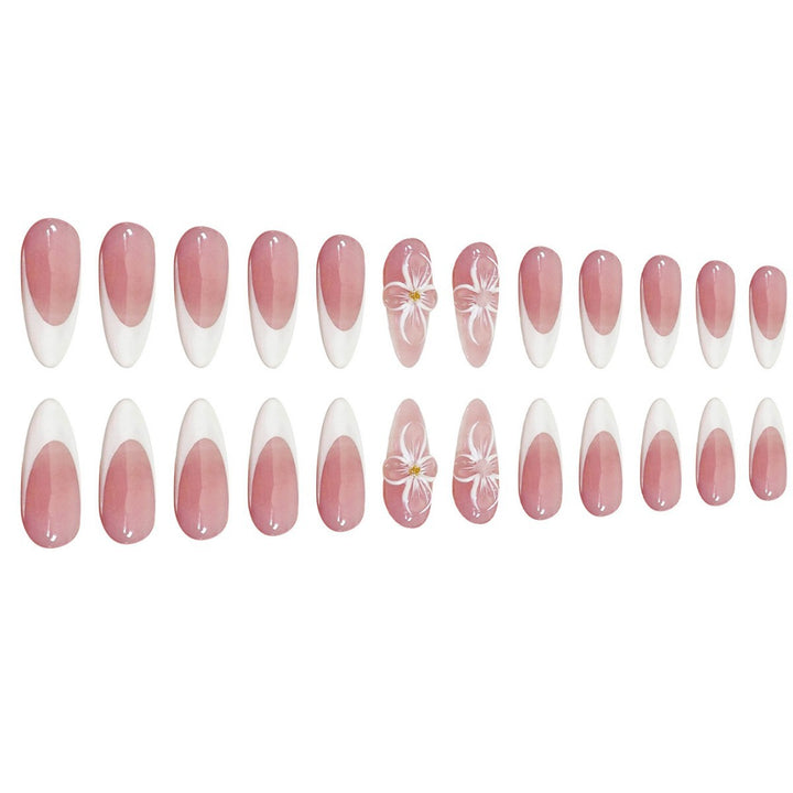 Elegant Artistic Press-On Nail Set Stornfield
