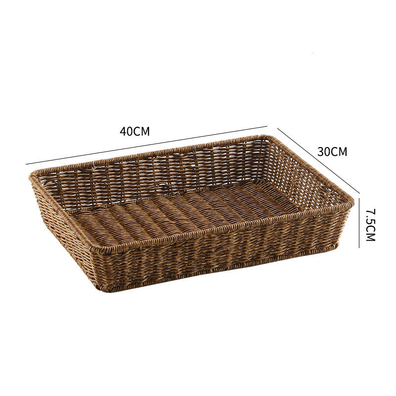 Natural Woven Storage Tray Stornfield