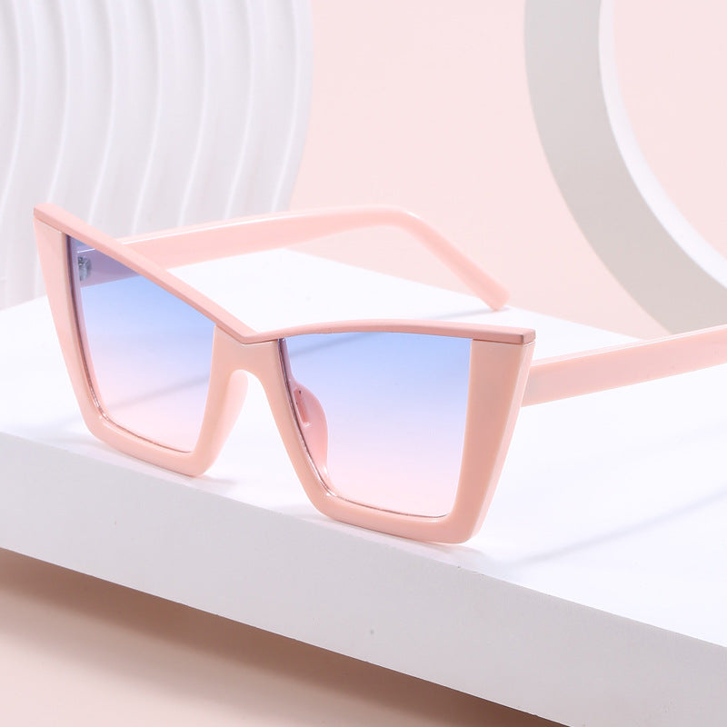 Ladies square sunglasses with golden details Stornfield