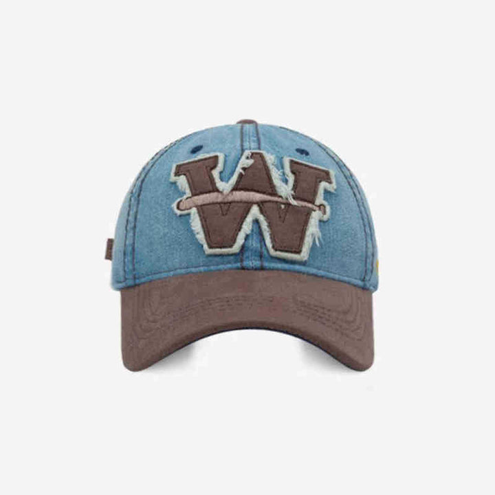 Men's Distressed Denim Baseball Cap Stornfield