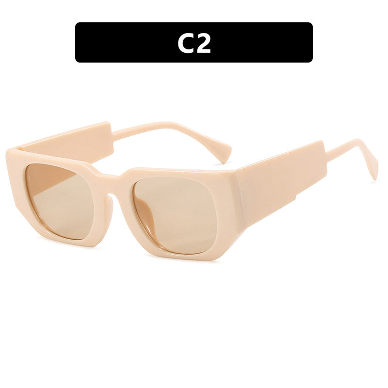 Ladies oversized sunglasses with geometric frame and UV protection Stornfield