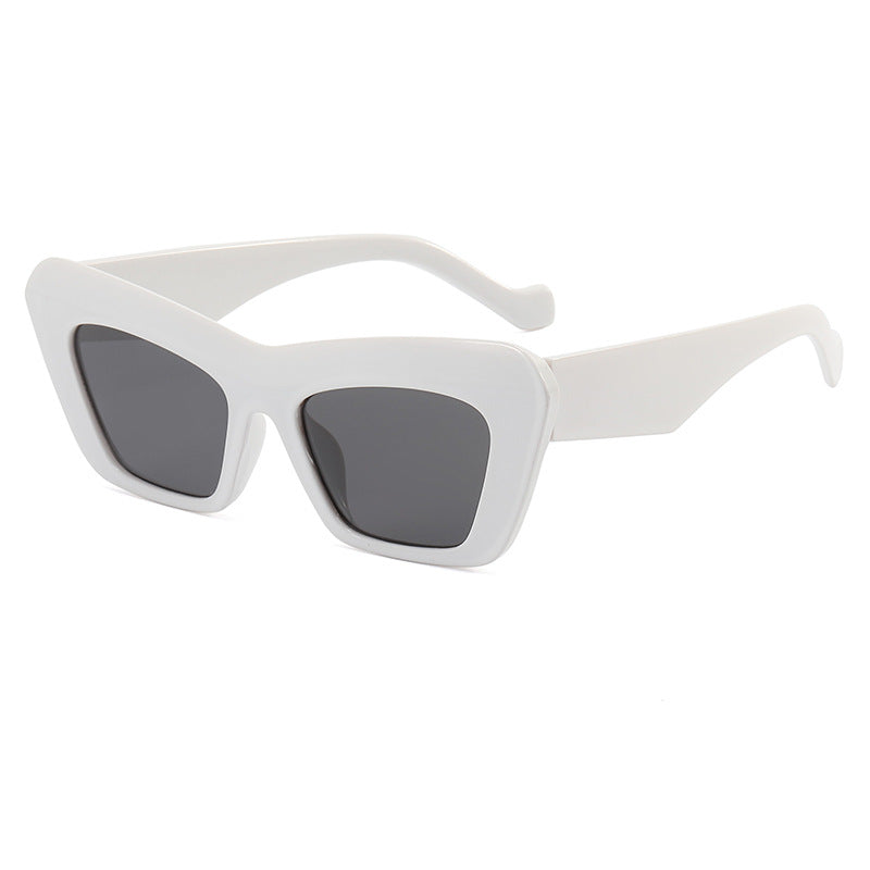 Women's fashionable oversized sunglasses with angular frame Stornfield