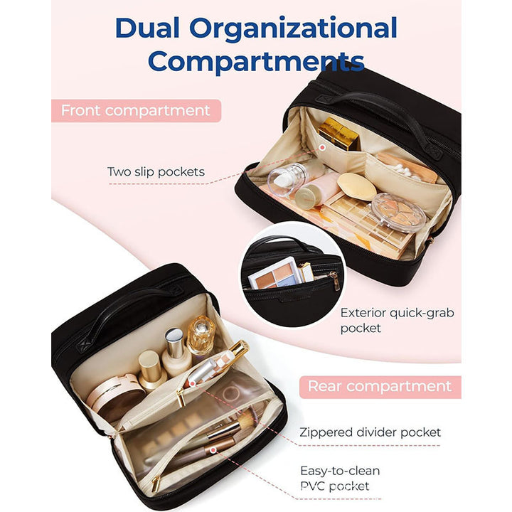 Makeup Organizer bag with Removable Compartments Stornfield