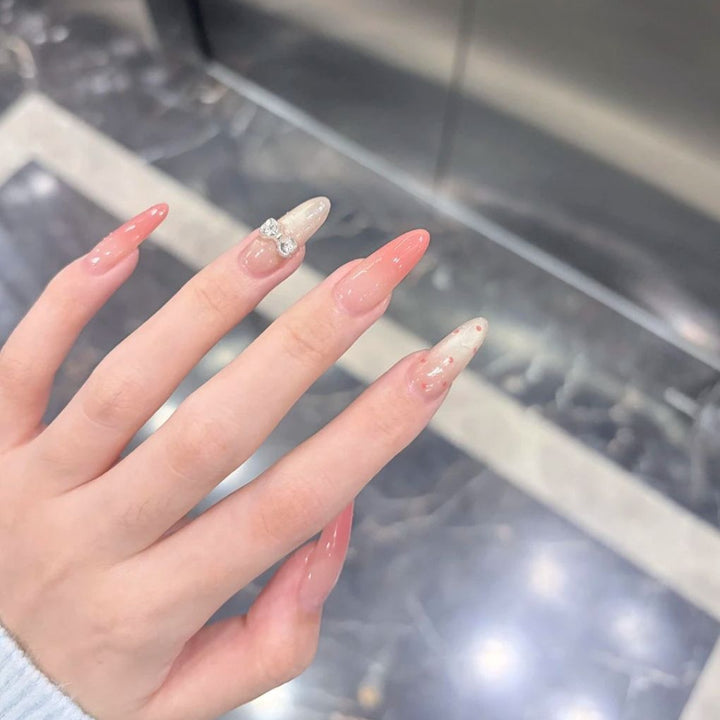 Elegant Stiletto Press-On Nail Art