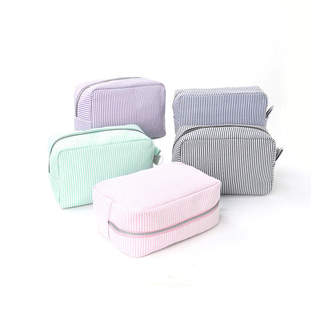Cosmetic Organizer Bag Made of Textured Material Stornfield