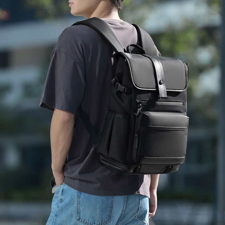 Modern everyday backpack with versatile compartment system Stornfield