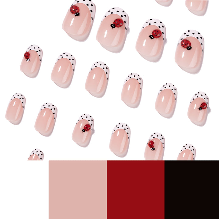 Creative Nail Art with Ladybug Design Stornfield
