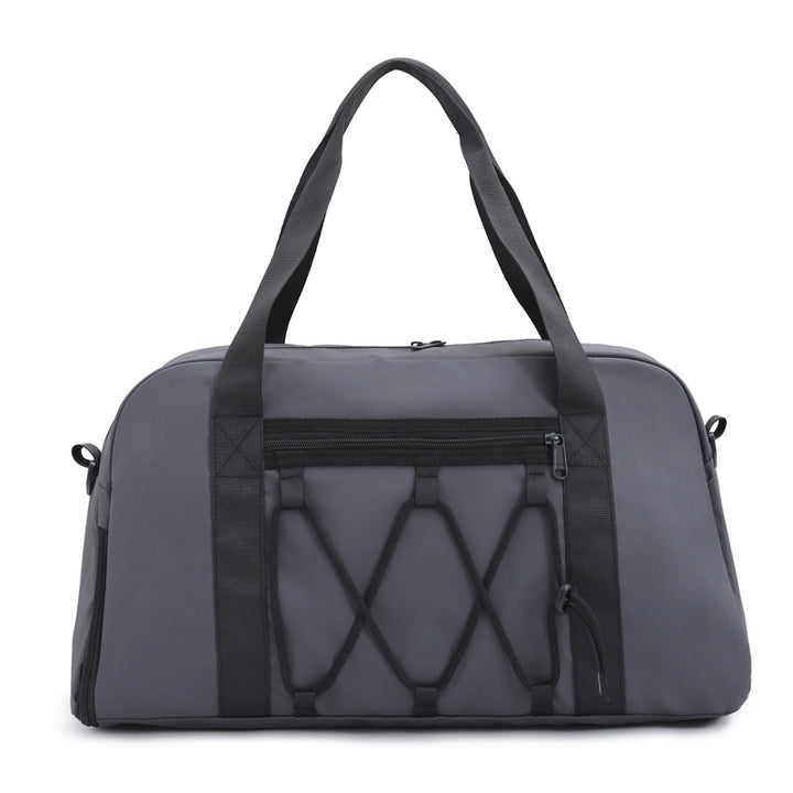 Sporty travel bag with innovative compartment system Stornfield