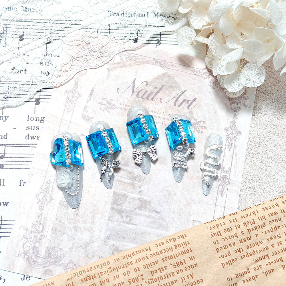 Nail Art Set with Glamorous Decorations Stornfield