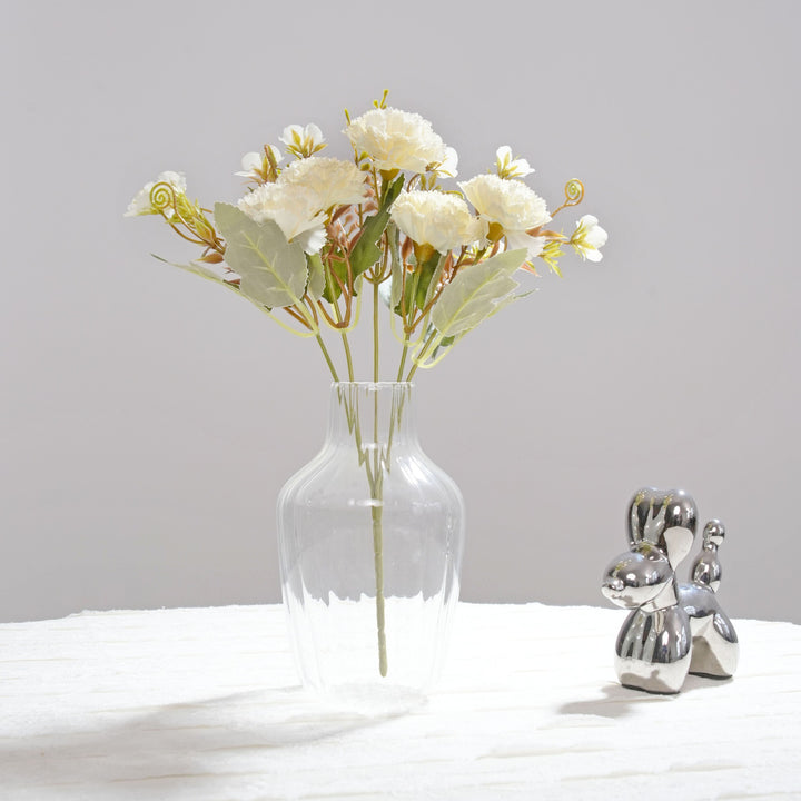 Lifelike Carnation Floral Stem Decoration