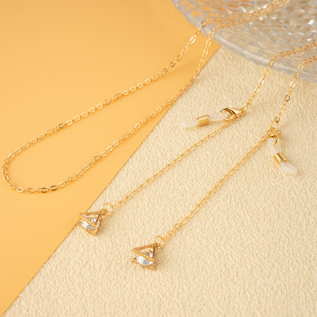 Unique Triangle Pendant Chain Necklace Stornfield