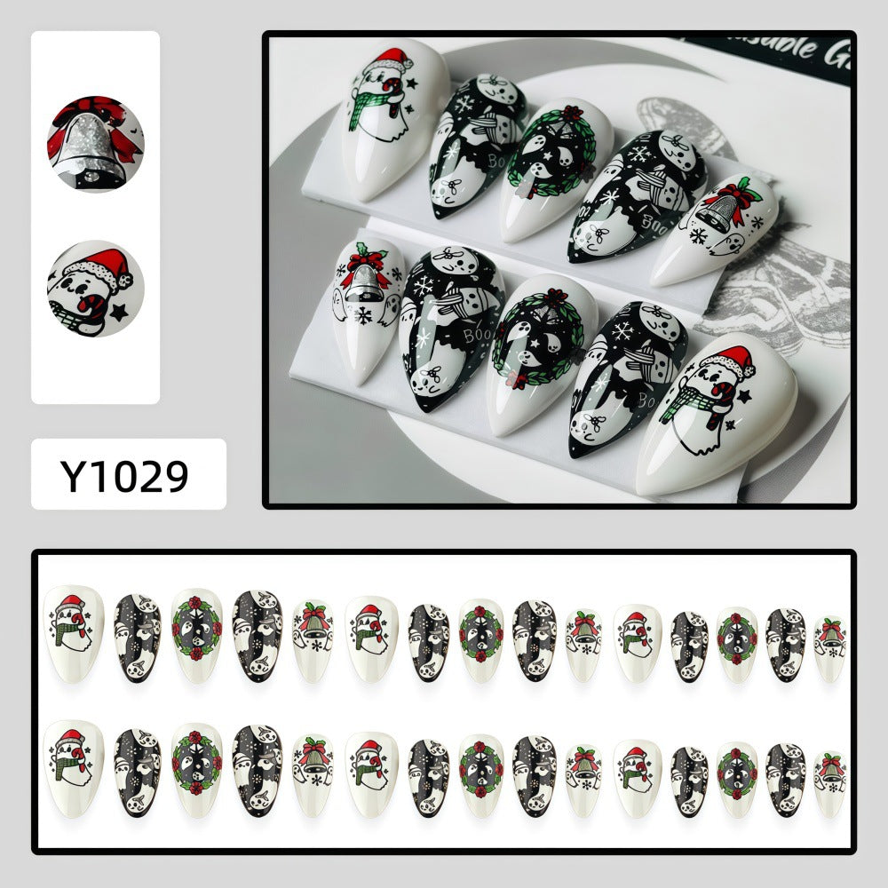 Artificial nails with Christmas design Stornfield