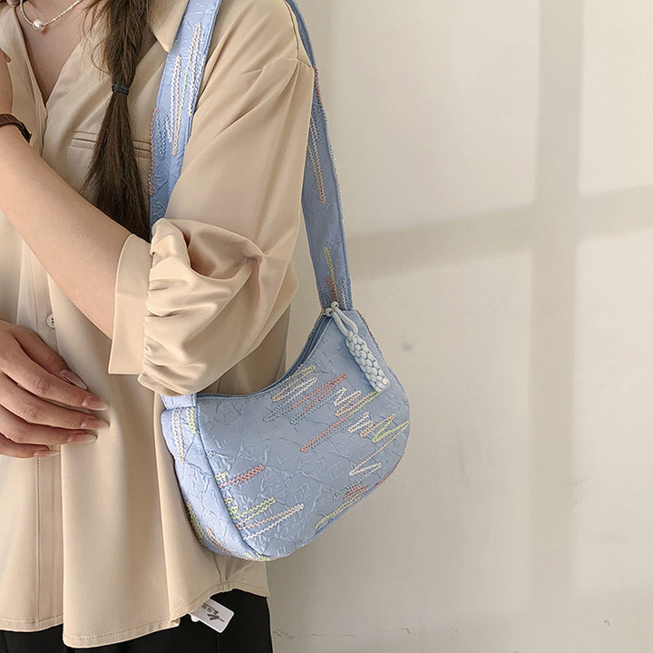 WoTextured Fabric Shoulder Bag Stornfield
