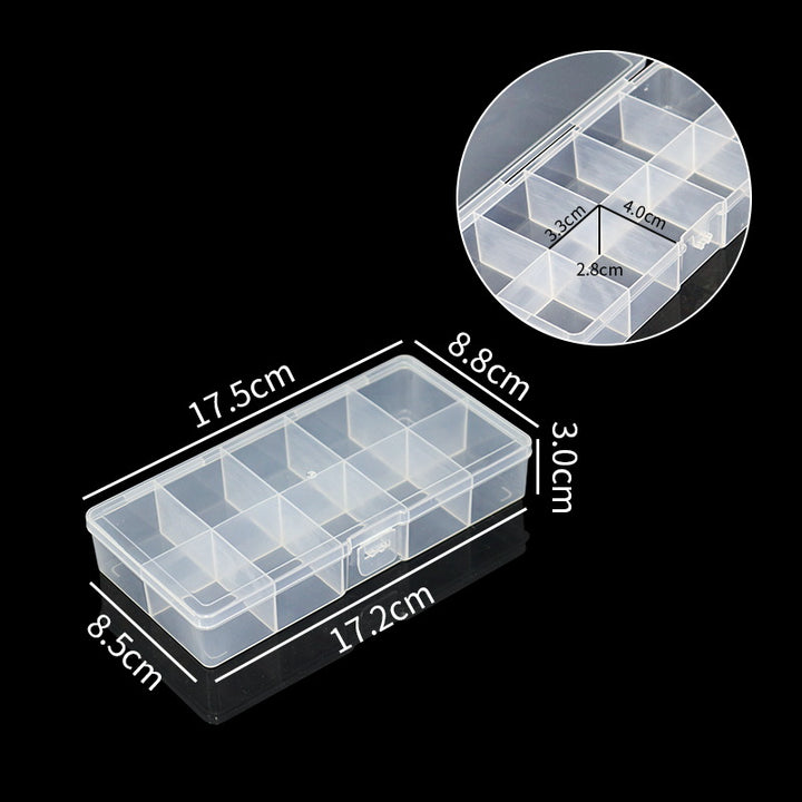 Multi-Sectional Craft Supplies Storage Box Stornfield