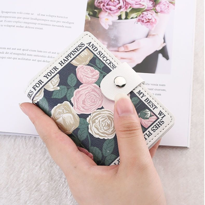 Stylish Floral Print Wallet Stornfield