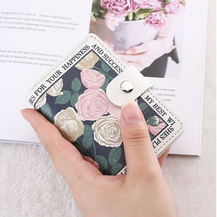 Stylish Floral Print Wallet Stornfield