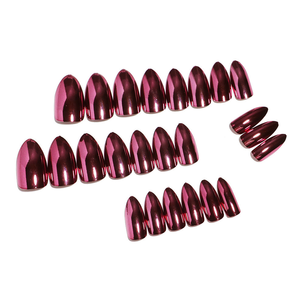 Premium Glossy Almond-Shaped Press-On Nails Stornfield 1787225060