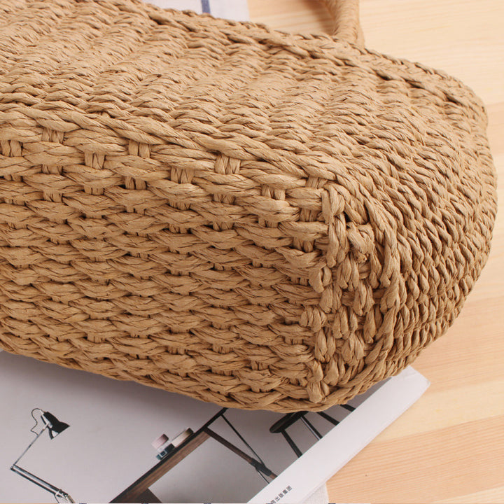 Braided Beach Bag In Modern Design Stornfield