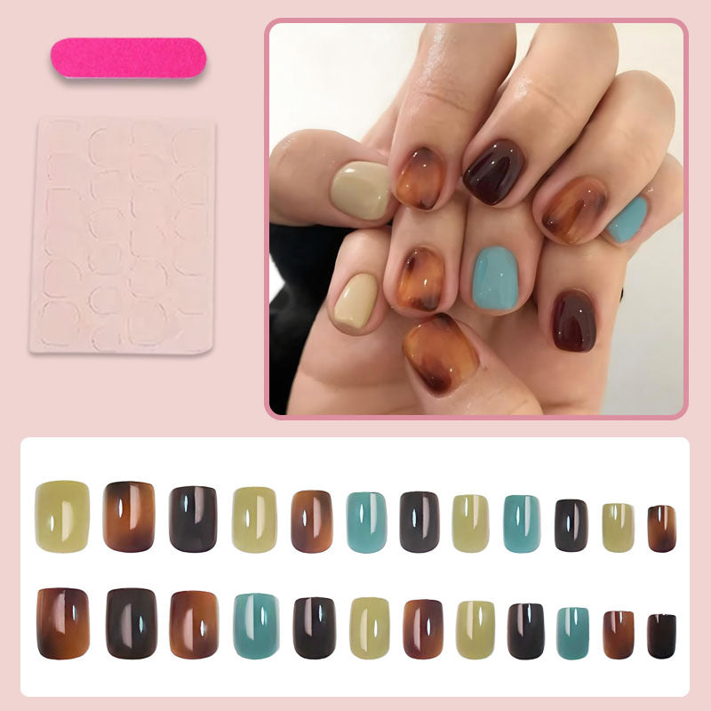 Artificial nails with elegant ombre effect Stornfield