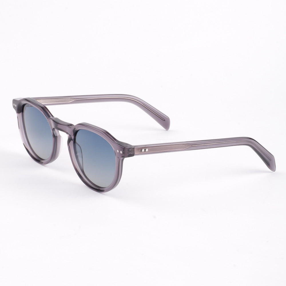 Ladies' fashionable sunglasses with stylish round frame and UV protection Stornfield