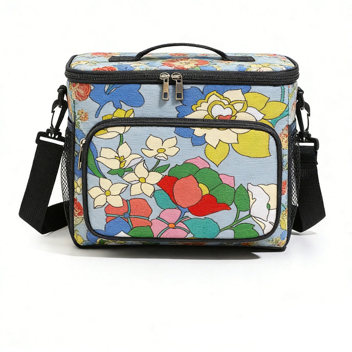 Insulated Floral Lunch Carrier