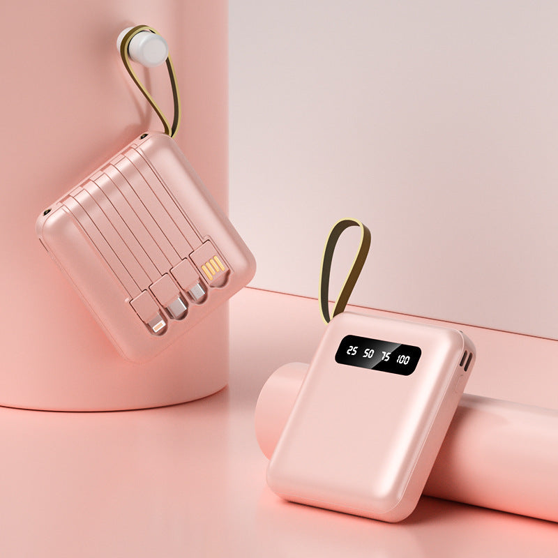 Multifunctional Power Bank with Integrated Cable System Stornfield