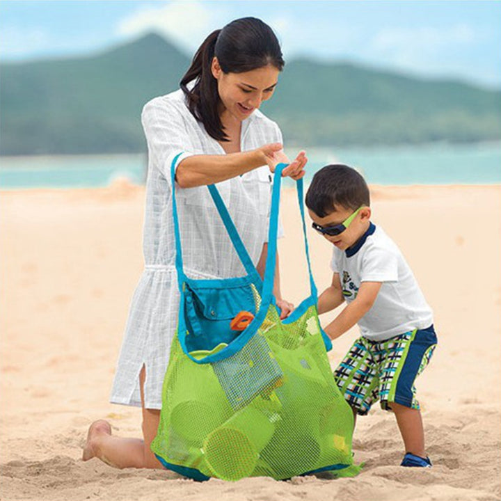 Practical Cross-Body Tote Bag Made of Mesh Material Stornfield