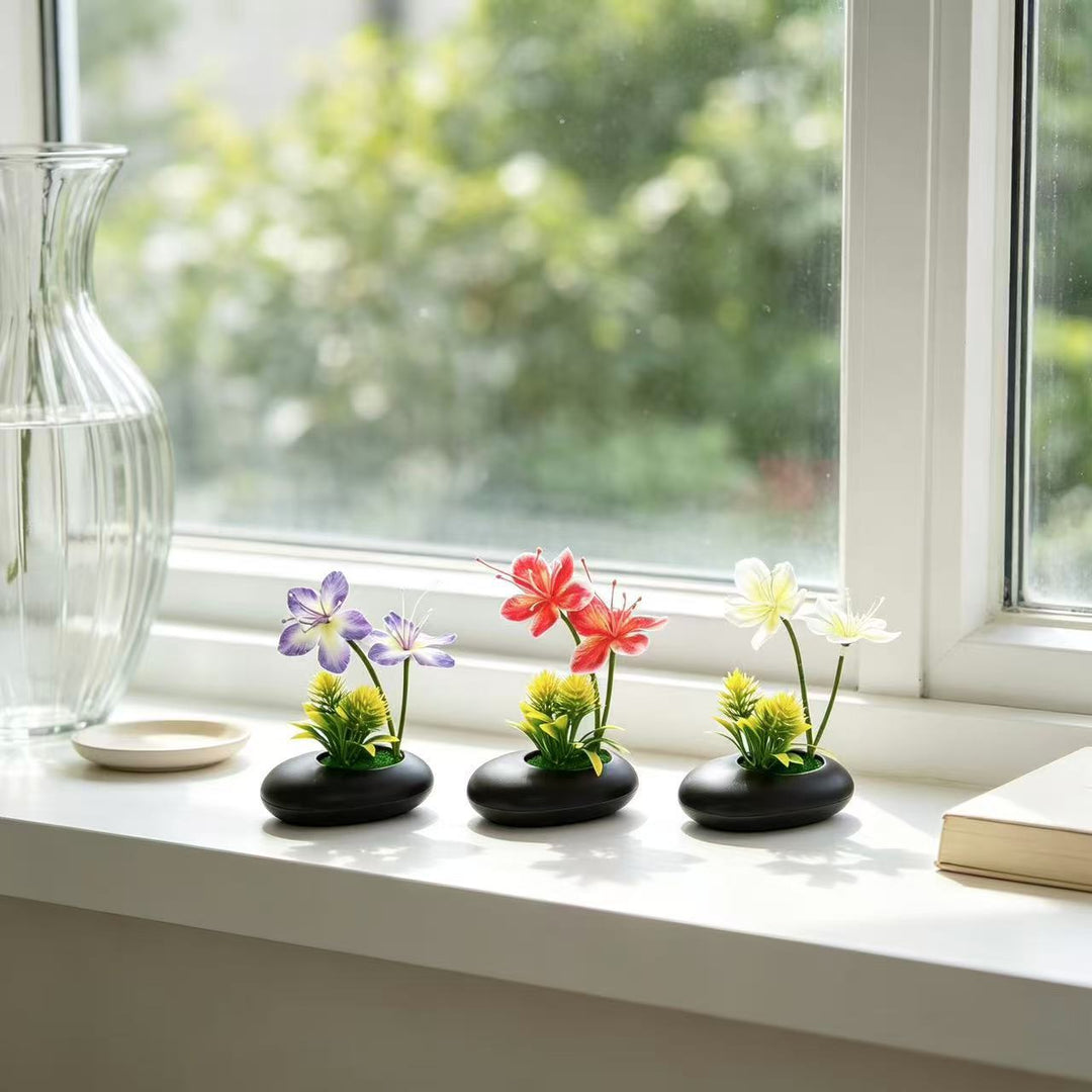 Elegant Floral Display Planter