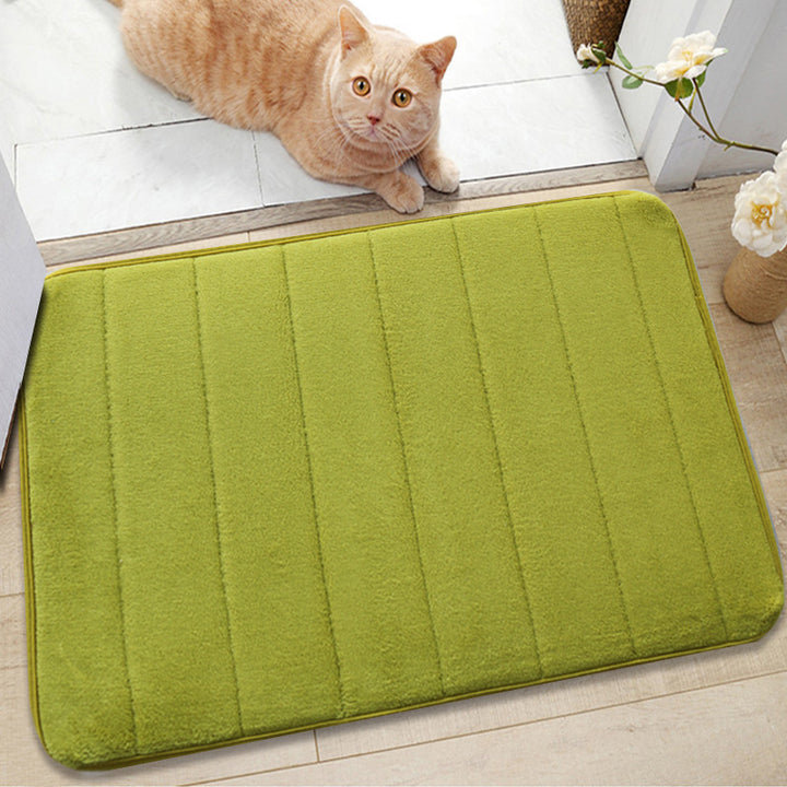 Soft Plush Bathroom Comfort Mat