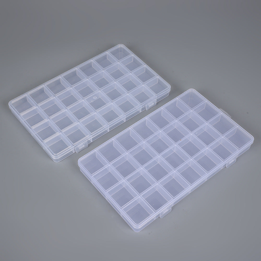 Transparent Multi-Compartment Storage Organizer Box Stornfield