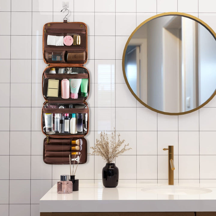 Practical toiletry bag organizer with hooks and pockets Stornfield