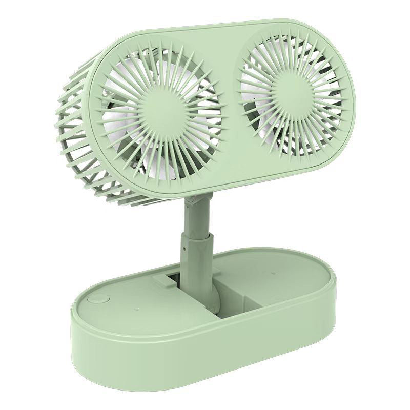 Ladies double rotatable table fan Stornfield