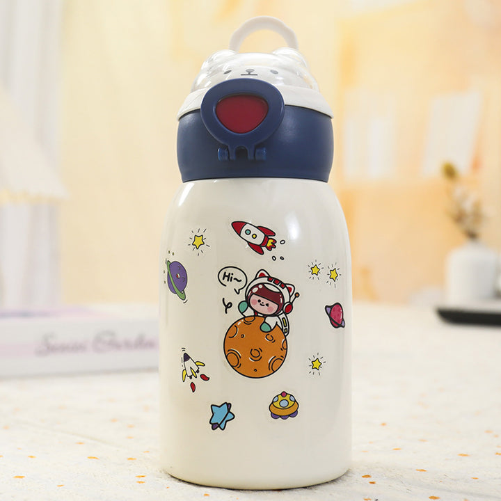 Ladies Insulated Drinking Bottle in Intergalactic Astronaut Design Stornfield