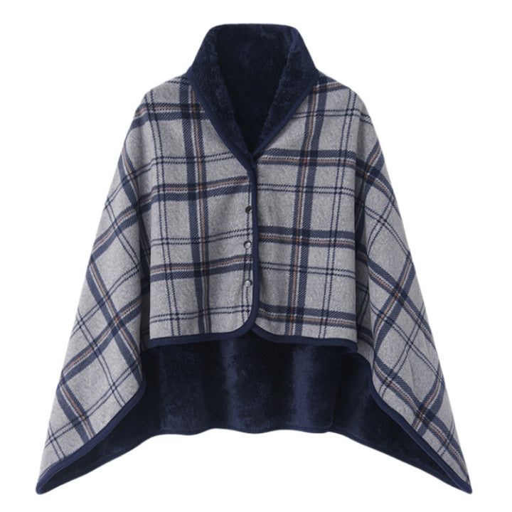 Women Elegant and Comfortable Fleece Poncho Blanket Stornfield