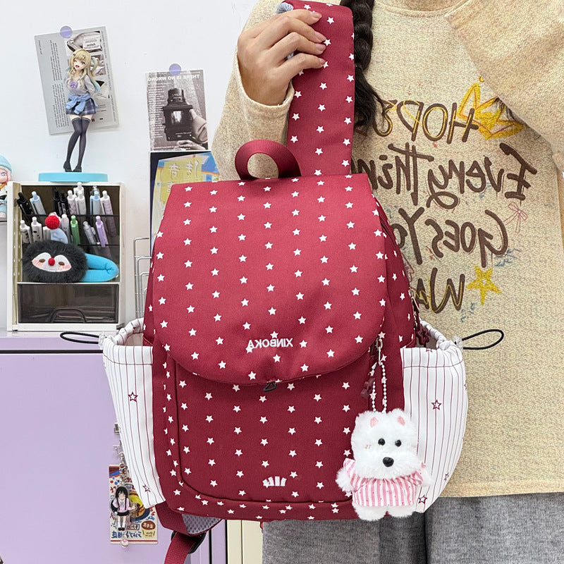 Stylish Star-Embellished Backpack Stornfield 1791205579