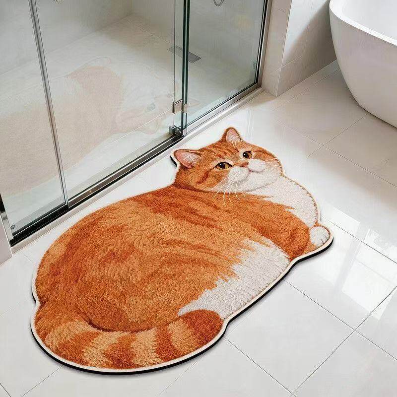 Corgi Shaped Bath Mat