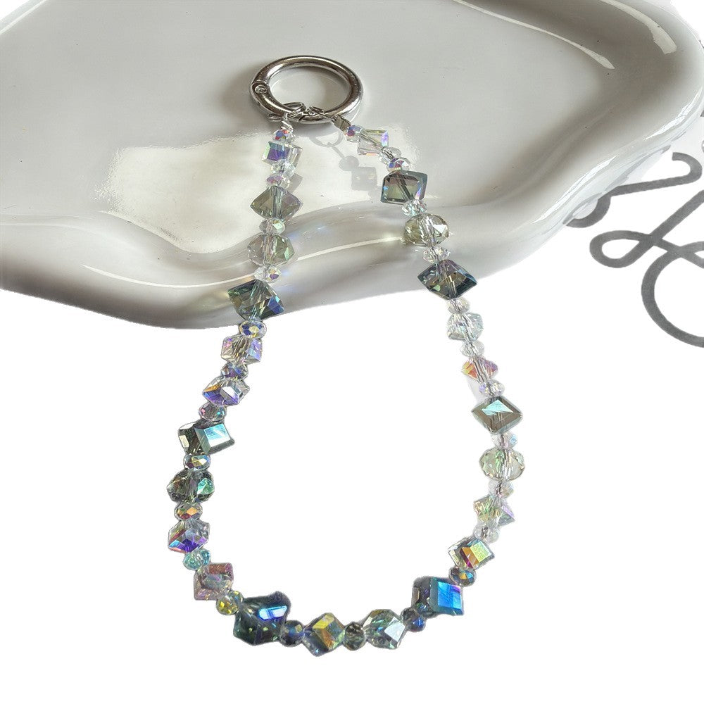 Heart-Shaped Beaded Keychain Stornfield