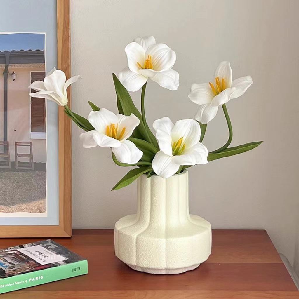Realistic Silk Flower Bouquet