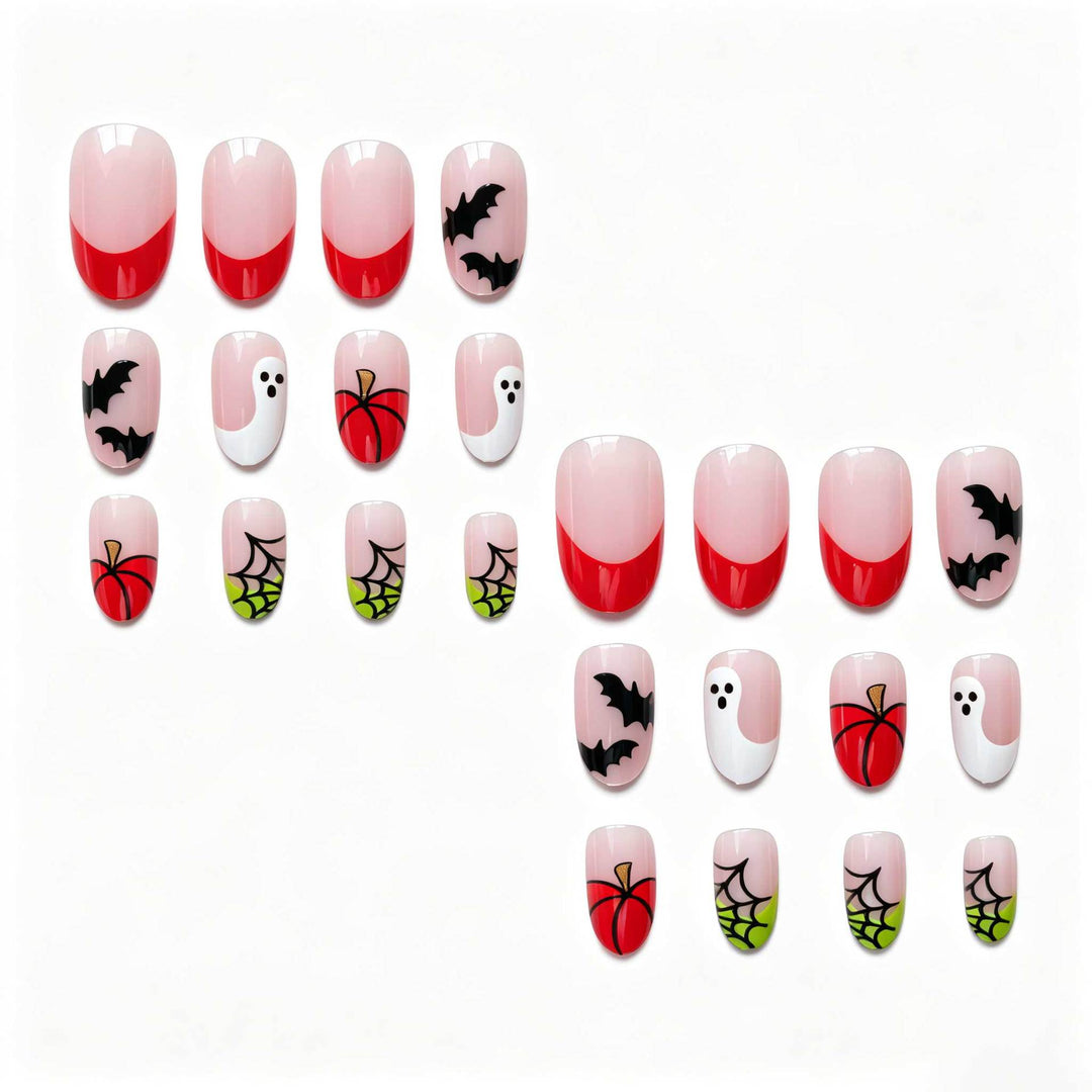 Halloween-Themed Nail Art Set