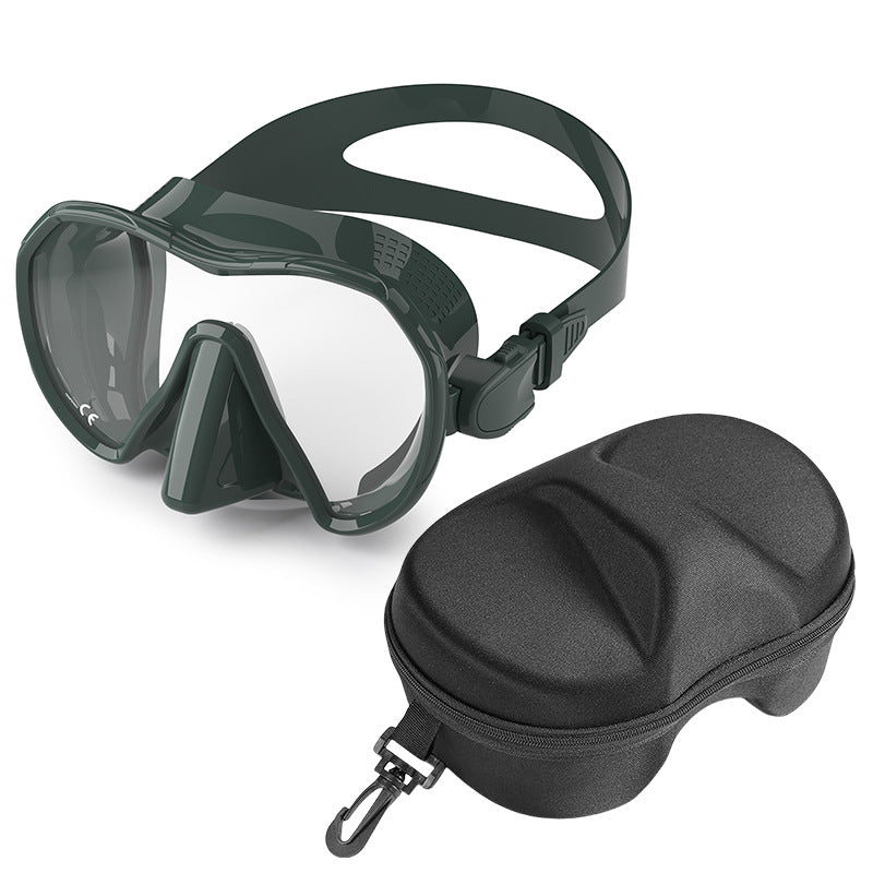 Diving mask with wide field of vision and comfortable wearing comfort Stornfield