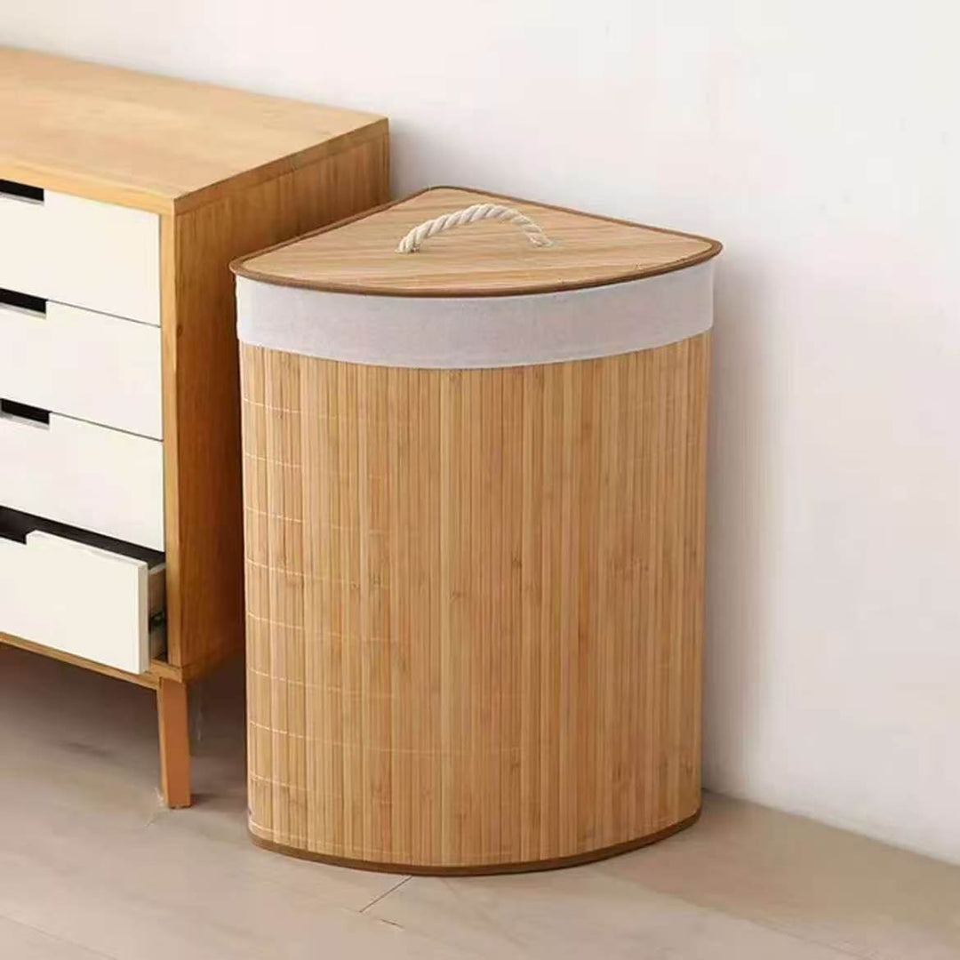 Stylish laundry basket with lid Stornfield