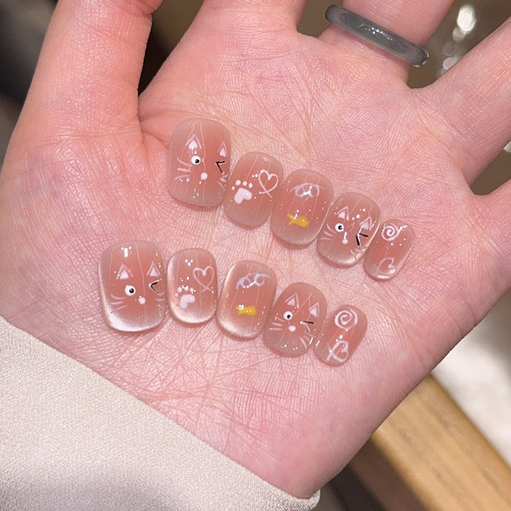 Playful Artificial Nail Design Stornfield