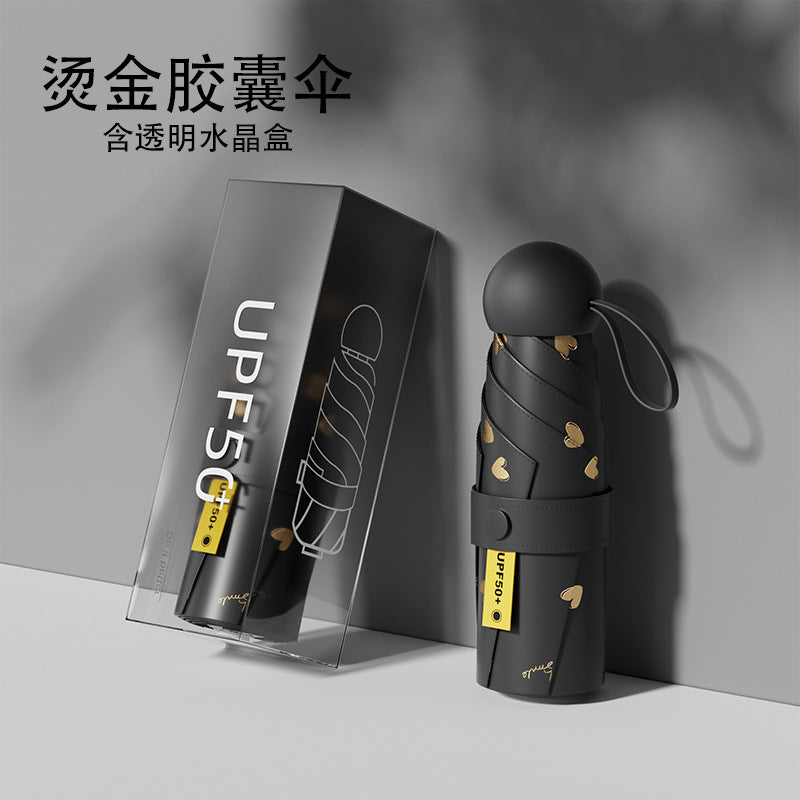 Ladies UV Protection Folding Umbrella with Innovative Design Stornfield