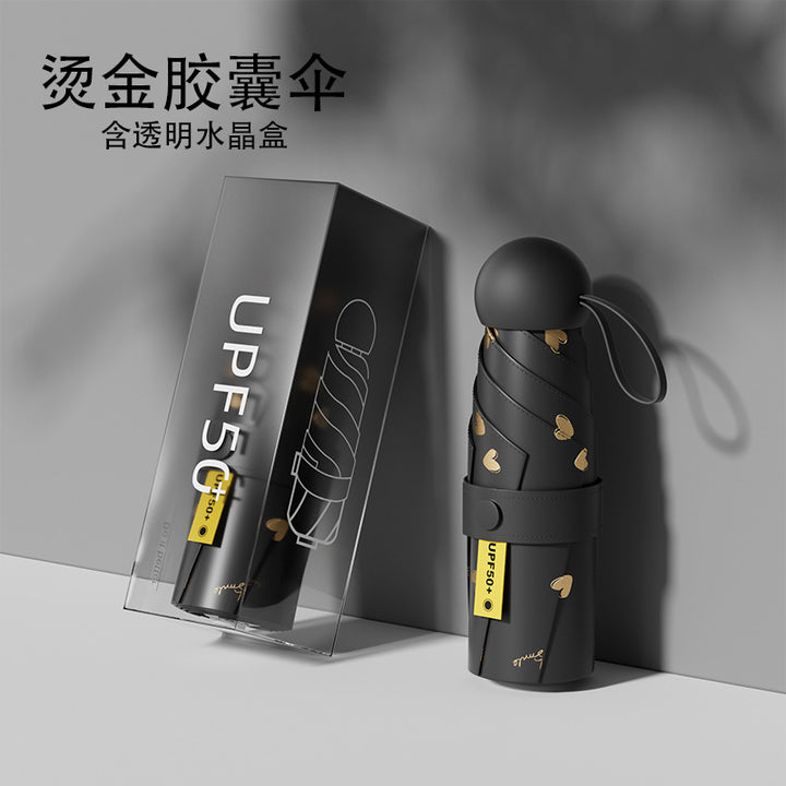 Ladies UV Protection Folding Umbrella with Innovative Design Stornfield