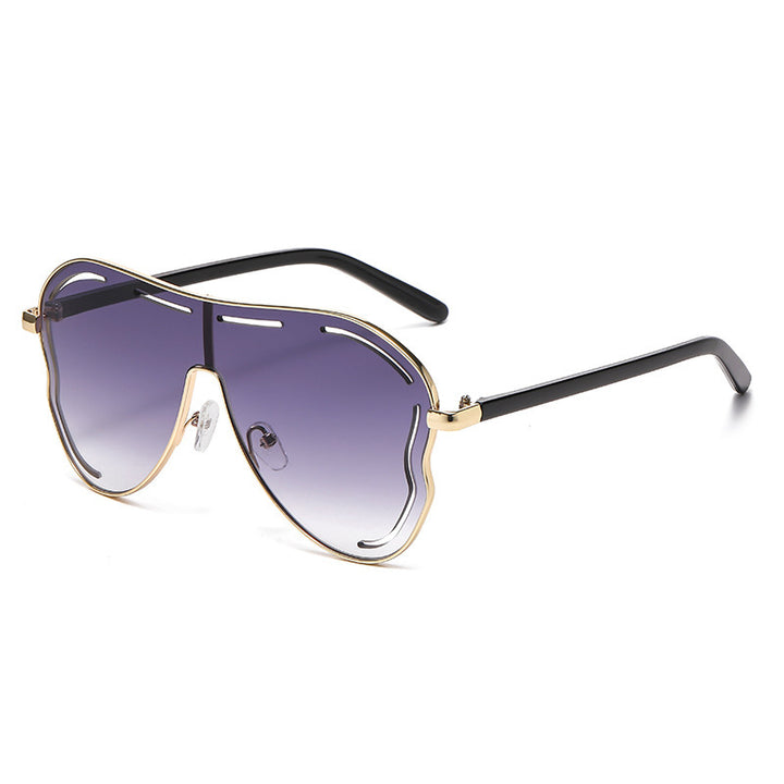 Men's Aviator-Style Shield Sunglasses Stornfield